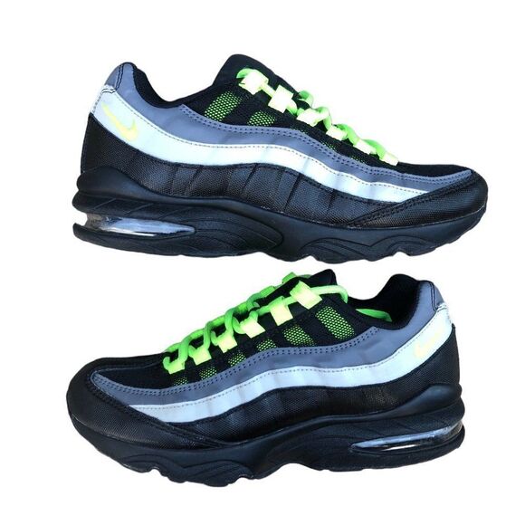 Rare 2018 nike air max 95 black volt size 8.5 - Picture 4 of 16